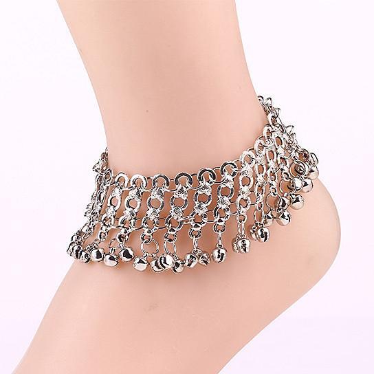 Bella Anklets With Bell Charms