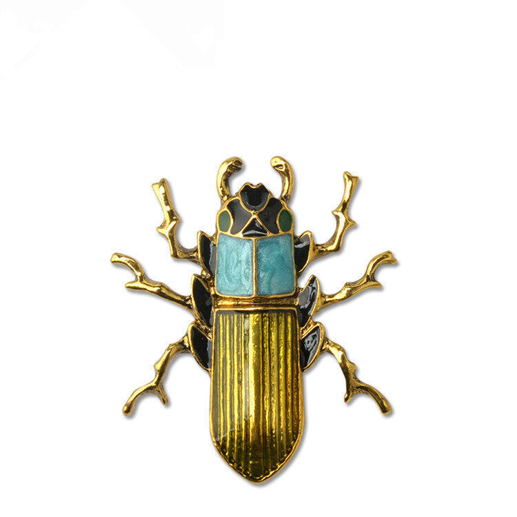 Vintage Beetles Brooch